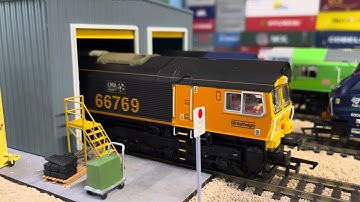 Accurascale class 66 - GBRf 769 Prostate Cancer livery