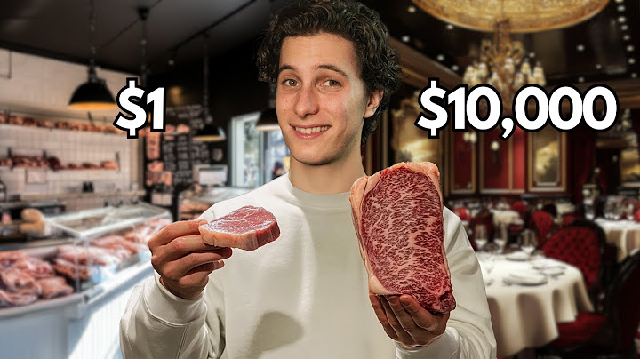 Trying Cuts of Meat: $1 vs $10,000