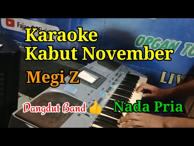 Karaoke Kabut November Nada Pria || Megi Z Kabut Nomber class=