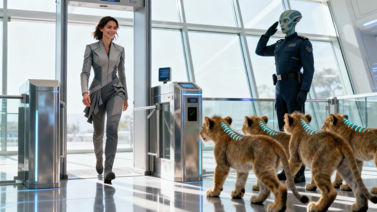 The Predator Cubs Followed the Human Into the Checkpoint — The Guard Saluted Them First. | HFY