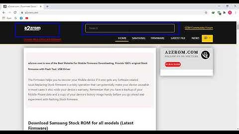 How To Download Samsung SM-T818A Galaxy Tab S2 Stock Firmware (Flash File) For Update Android Device