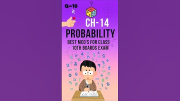 Must-Solve MCQs from Probability for Class 10 Maths | Board Exam Focus #mathlogic #guidedmath