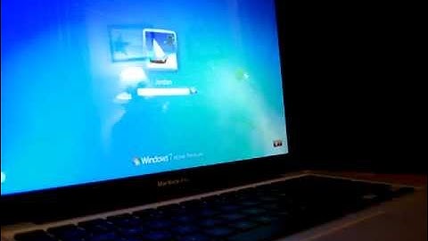 Macbook Pro Bootcamp Windows 7