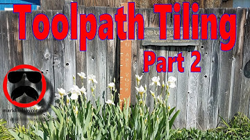 Tiling Toolpaths Part 2 – Mounting and Cutting the Project