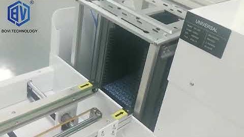 Our full-auto SMT PCB Unloader video