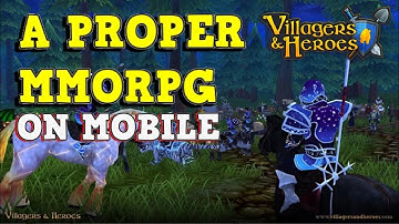 Villagers & Heroes | Is Worth Playing In 2020 | My Favorite Non-Auto MMORPG | iOS & Android