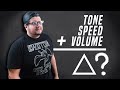 The tone volume and speed triangle  bluegrass guitar lesson