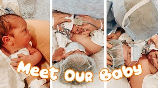 MEET OUR BABY\/\/ mini BIRTH VLOG of baby number 2