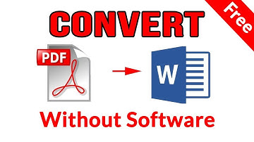 Convert PDF file to MS Word document । Technology Tips