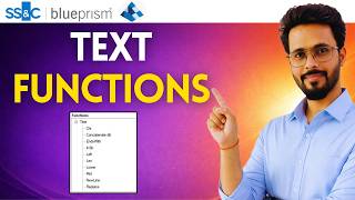 👉 Blue Prism Text Functions Explained | Len, Replace, Mid, Trim & More