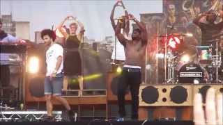 Rudimental - Feel The Love [HD] live 6 7 2014 Rock Werchter Belgium