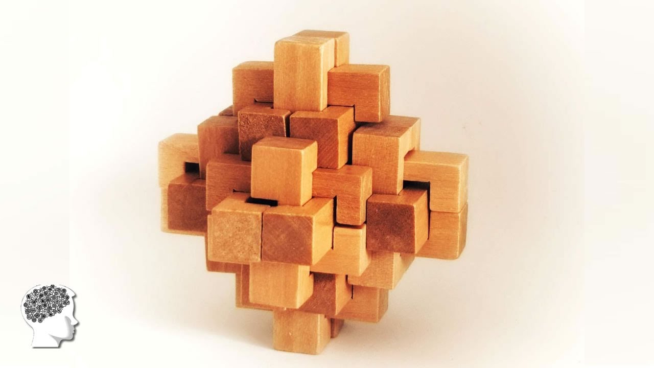 Yo Mentalmente unir CHALLENGING WOODEN CUBE 🧠🧩 - 24 pieces - 3D Puzzle Puzzle (SPANISH) -  YouTube
