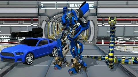 Anaconda Robot Araba Dönüşümü Savaş Robotu Oyunları/Anaconda Robot Car Transform War Robot Games #2