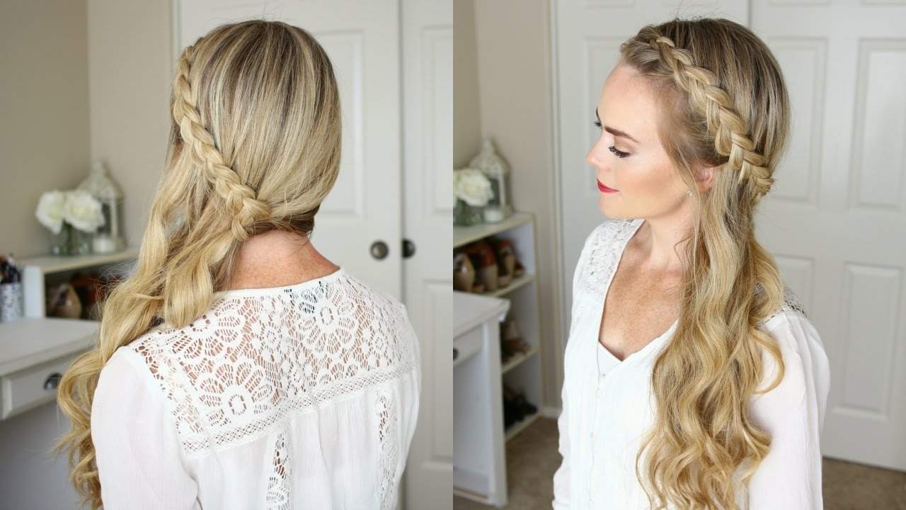 Fishtail + Side Bun - YouTube