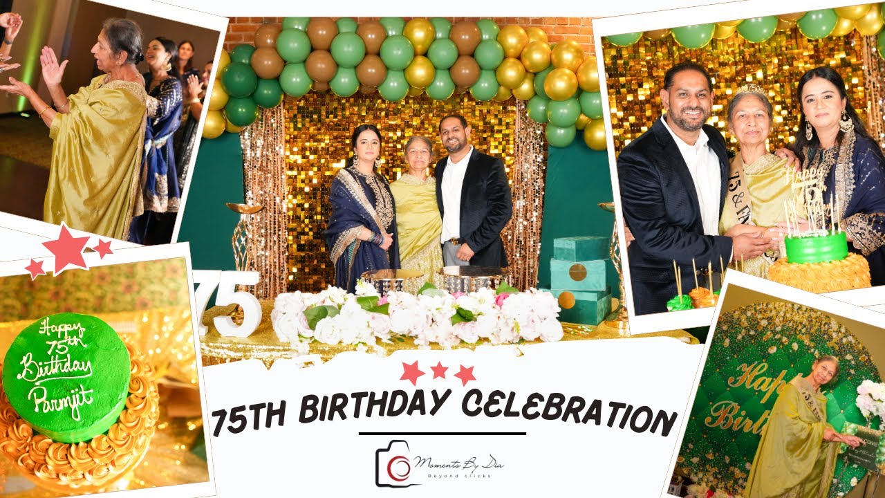 Celebrating 75 Years of Love, Life & Legacy! 🎉 | A Heartwarming ...