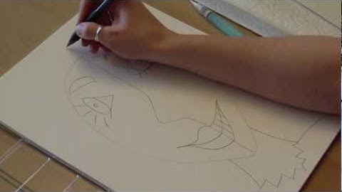 Art with Alex - Picasso style self-portrait (Part 1) - For Ages 5yrs and up!