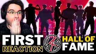 NON KPOP FAN REACTS TO STRAY KIDS LIVE for the FIRST TIME! | 'Hall of Fame' LIVE REACTION