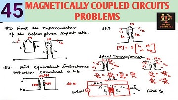 Magnetically coupled circuits problems | Ideal transformer