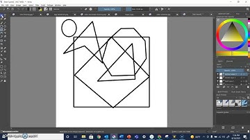 Using Shape Tools in Krita