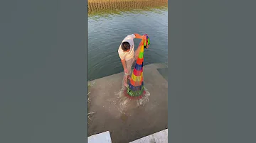 How To Throw A Cast Net Catch Many Fish In The River 9 