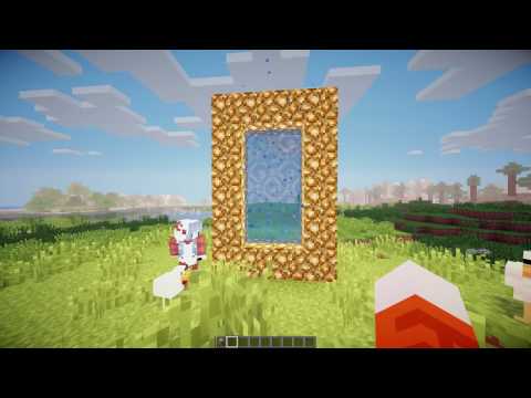 MINECRAFT: Como hacer un Portal al CIELO