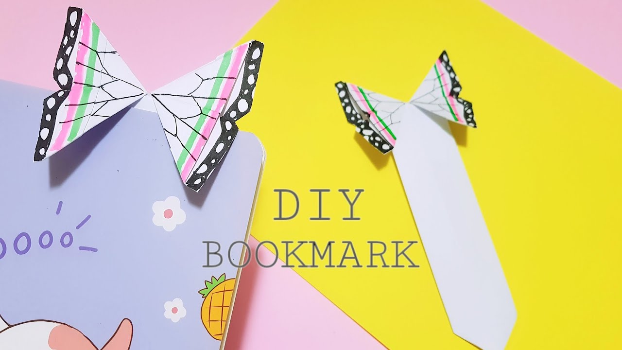 折り紙 鬼滅の刃 Kimetsu No Yaiba 蝶のしおり Diy Bookmark Cach Lam đanh Dấu Trang Sach Hinh Bướm Nana Art And Craft 折り紙モンスター