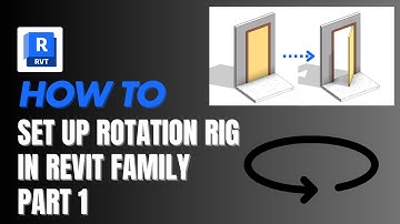 Revit How-To Set Up Rotation Rig in Revit Family - Part 1
