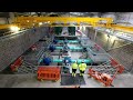 Caledonia water alliance c1a ibrox pumping station film  time lapse scotland