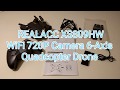 REALACC XS809HW Quadcopter Drone Wifi FPV 2.4G 4CH 6 Axis