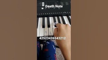 Death note #piano  #deathnote #easy