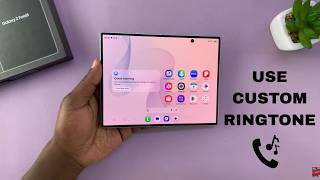How To Use Custom Ringtones / Notification Sounds On Samsung Galaxy Z Fold 8 / 8 Ultra screenshot 1