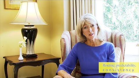 Routine, predictability, consistency