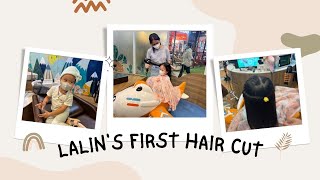 Lalin's First Hair Cut l เข้าร้านตัดผมเด็กครั้งแรก ที่ Little Red Fox