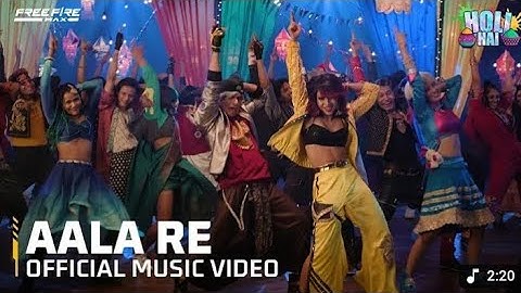 Aala Re ! Official  Holi  Music  Video ! Free  Fire MAX  !