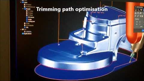 3D Scan and 5 axis trimming