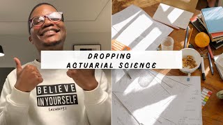 Dropping my actuarial science major | A short storytime... #ActuarialScience #Careers