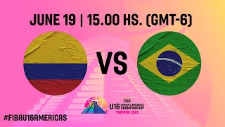 Brazil v Dominican Republic boxscore - FIBA U16 Americas Championship 2023  - 6 June 