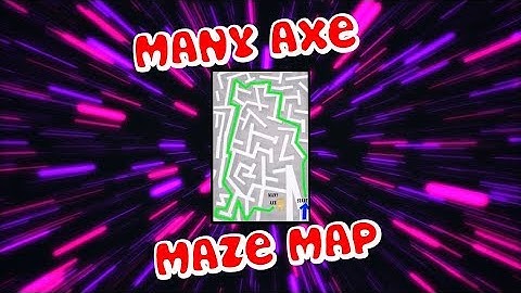 Many Axe Maze Map - Lumber Tycoon 2 - Roblox
