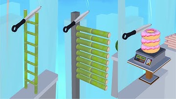 Almost Cut! Very Satisfying And Relaxing ASMR Slicing Game