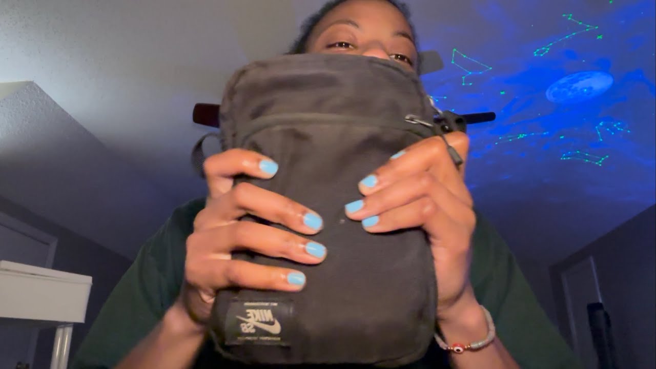 ASMR what’s in my junky daily bag 