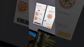 Pizza Shop App with Flutter📱💙 screenshot 2