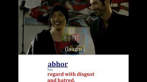 Abhor - Meaning, Pronunciation, Usage | Learn English Vocabulary | ✈️ 𝟏𝟐𝟑 𝐆𝐨 𝐀𝐢𝐫!