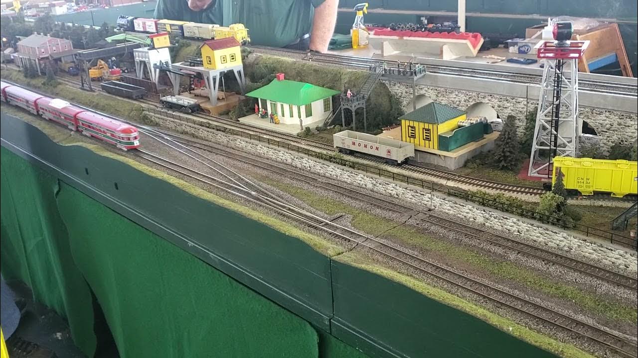 S Gauge Model Trains at the Ocean City Train Show 12/5/21 YouTube