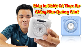 REVIEW Máy in nhiệt, test chức năng in hóa đơn, in ảnh có giống như quảng cáo?