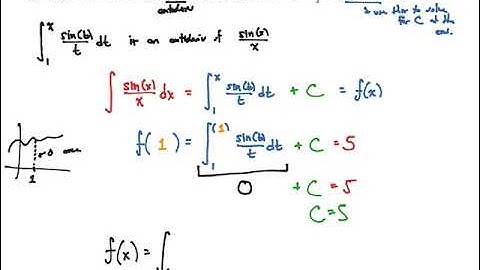 MTH141 Section 6.4: The Second Fundamental Theorem of Calculus Practice