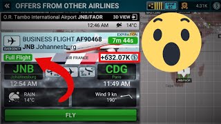 9hr Full Flight ($632.07k) - Airline Commander screenshot 5