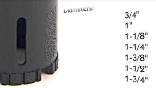 Premium Core Bit with Side Protection