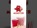 ZALO: 0989 989 500 | DESIGN K500 | Thiết Kế Logo Bắp Rang Bơ MONSTER #designk500 #shorts