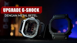 Upgrade G-Shock lama kalian dengan metal bezel - Casio DW-5600