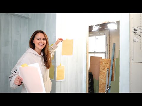 Choosing Our Bathroom Paint Through A Colour Consultant! It's Paint Week!